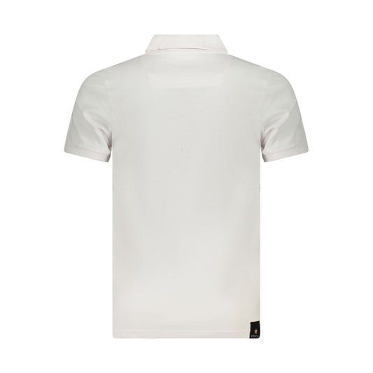 Accademia Militare White Cotton Men's Polo Shirt - ClickThatClicks 