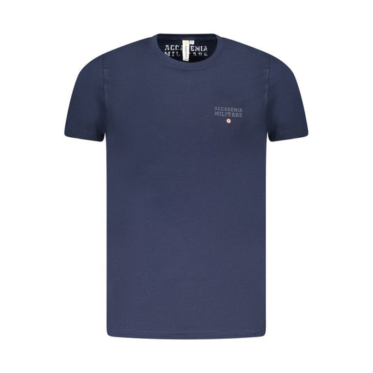 Accademia Militare Blue Cotton Men's T-Shirt - ClickThatClicks 