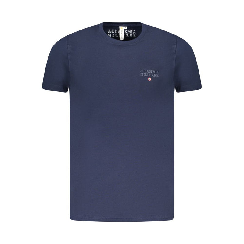 Accademia Militare Blue Cotton T-Shirt