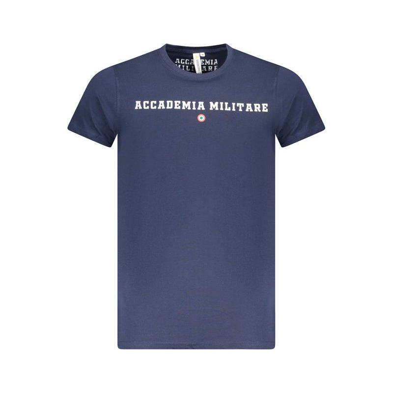 Accademia Militare Blue Cotton T-Shirt