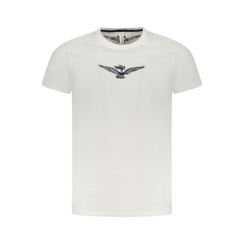 Accademia Militare White Cotton Men's T-Shirt - ClickThatClicks 