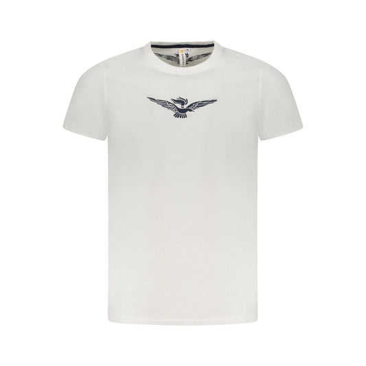 Accademia Militare White Cotton Men's T-Shirt - ClickThatClicks 