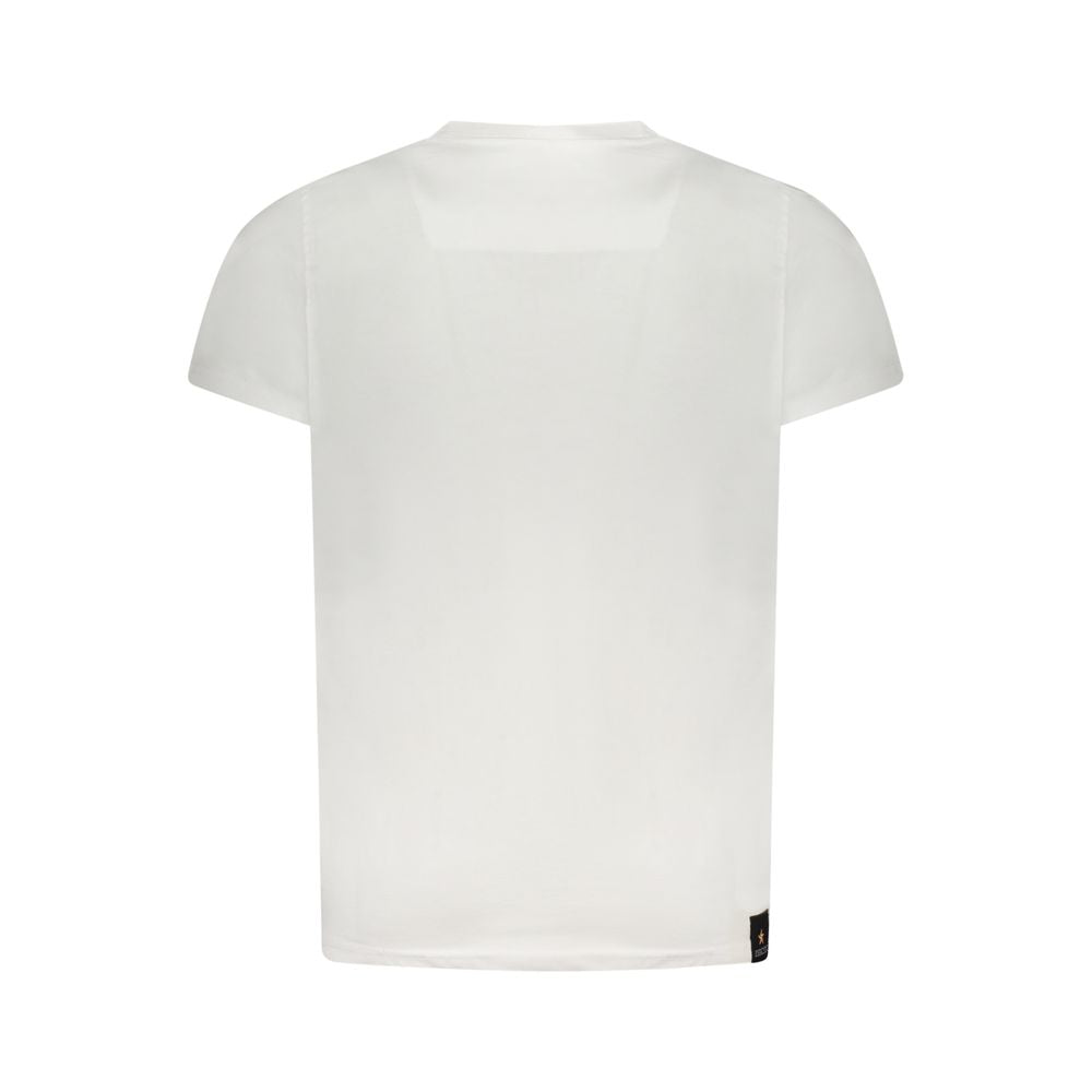 Accademia Militare White Cotton Men's T-Shirt - ClickThatClicks 