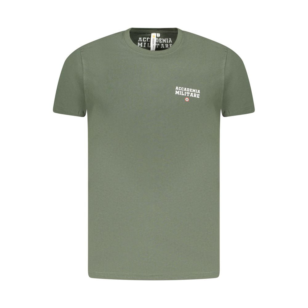 Accademia Militare Verde Cotton Mens T-Shirt - ClickThatClicks 