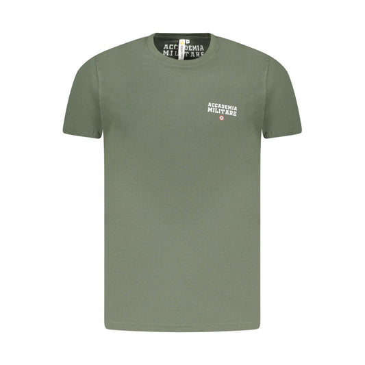 Accademia Militare Verde Cotton Mens T-Shirt - ClickThatClicks 