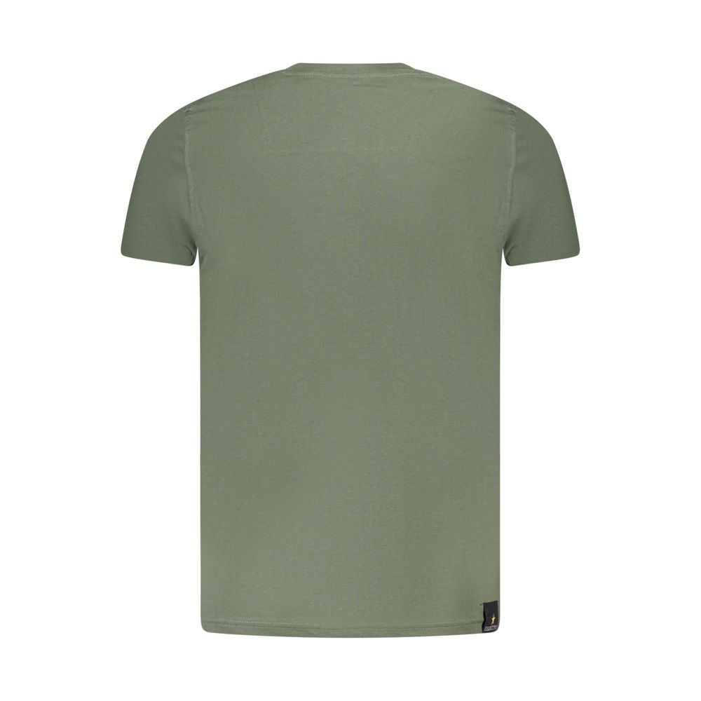 Accademia Militare Verde Cotton Mens T-Shirt - ClickThatClicks 
