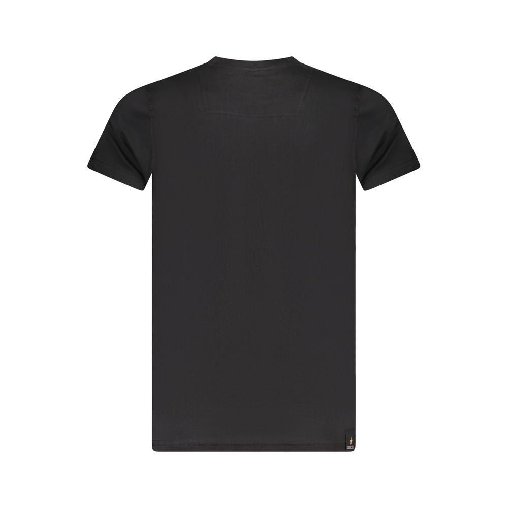 Accademia Militare Black Cotton Men's T-Shirt - ClickThatClicks 