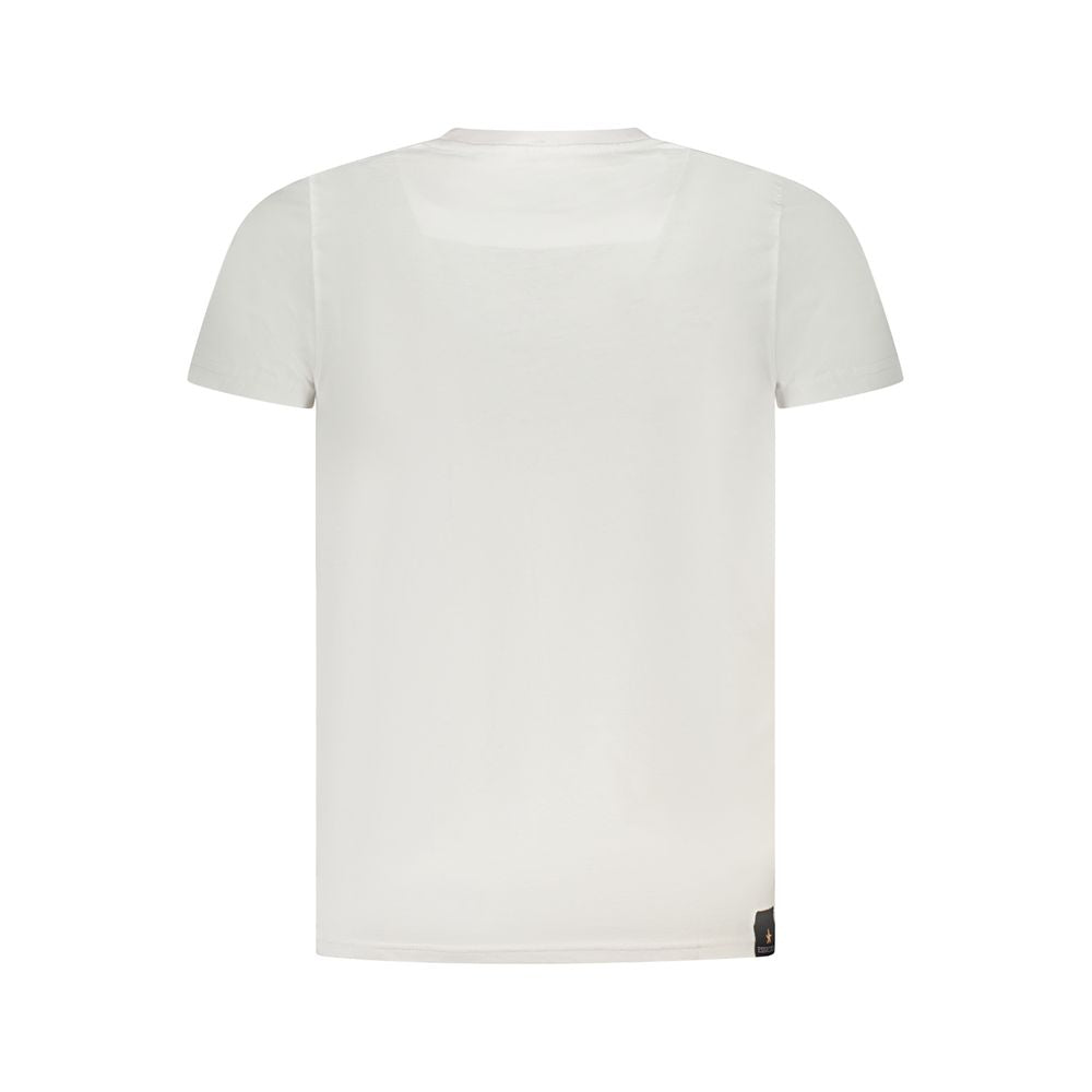 Accademia Militare Bianco Cotton Men T-Shirt - ClickThatClicks 