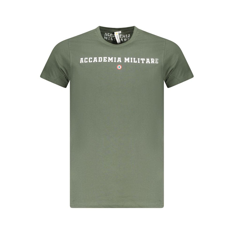 Accademia Militare Green Cotton T-Shirt