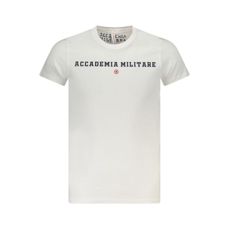 Accademia Militare White Cotton T-Shirt