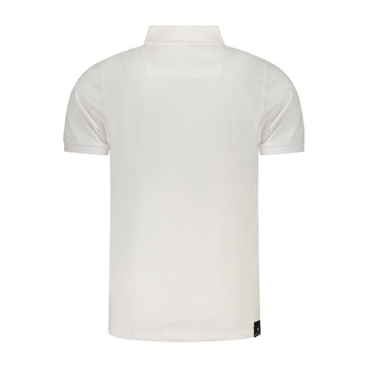 Accademia Militare White Cotton Men's Polo Shirt - ClickThatClicks 