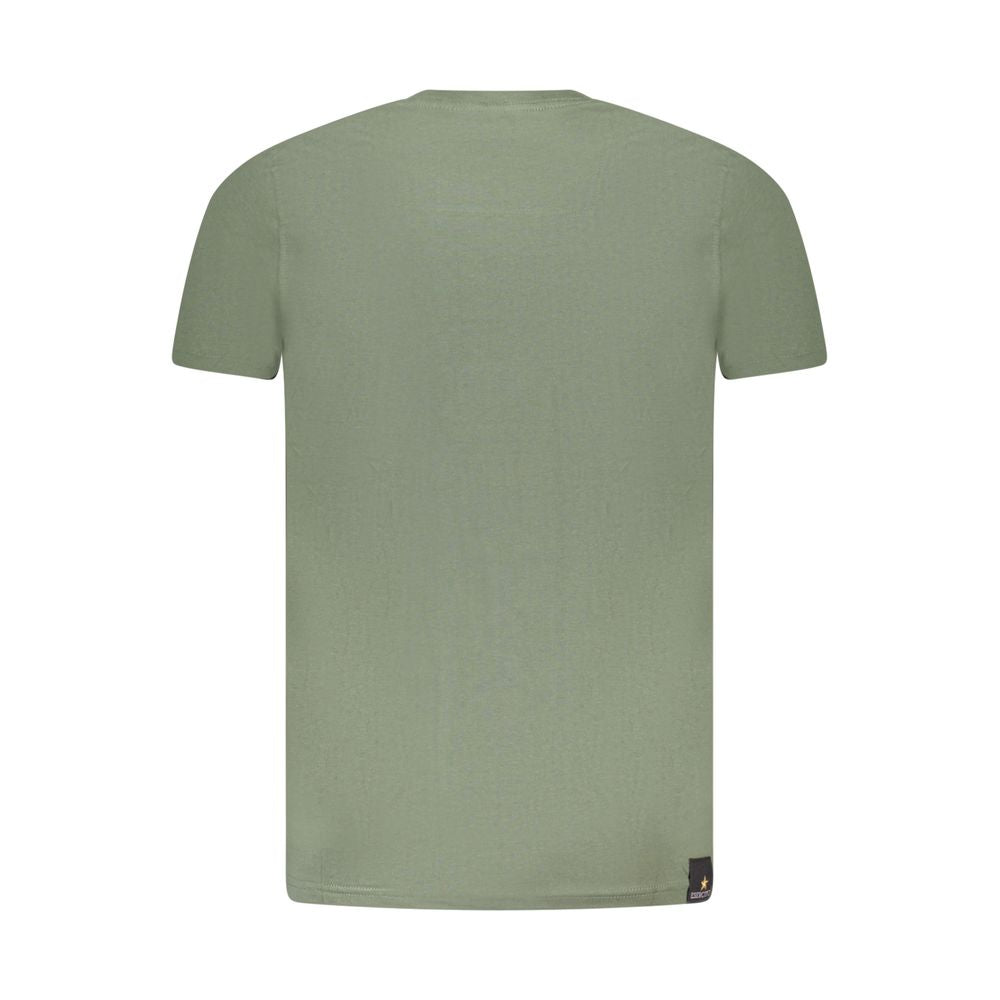 Accademia Militare Verde Cotton Men T-Shirt - ClickThatClicks 