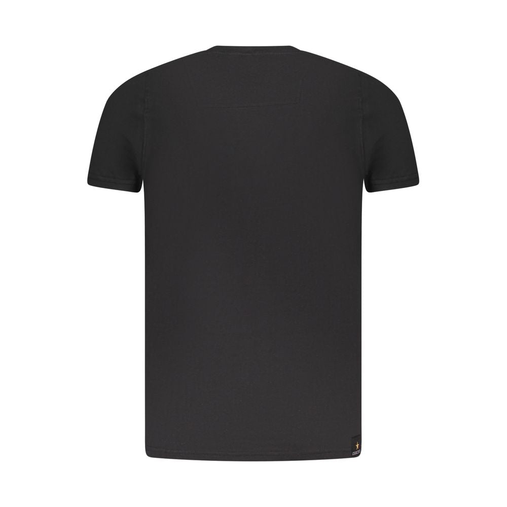 Accademia Militare Black Cotton Men's T-Shirt - ClickThatClicks 
