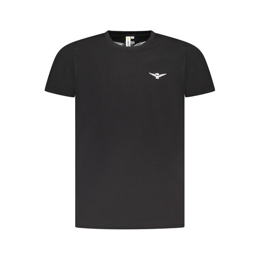 Accademia Militare Black Cotton Men's T-Shirt - ClickThatClicks 