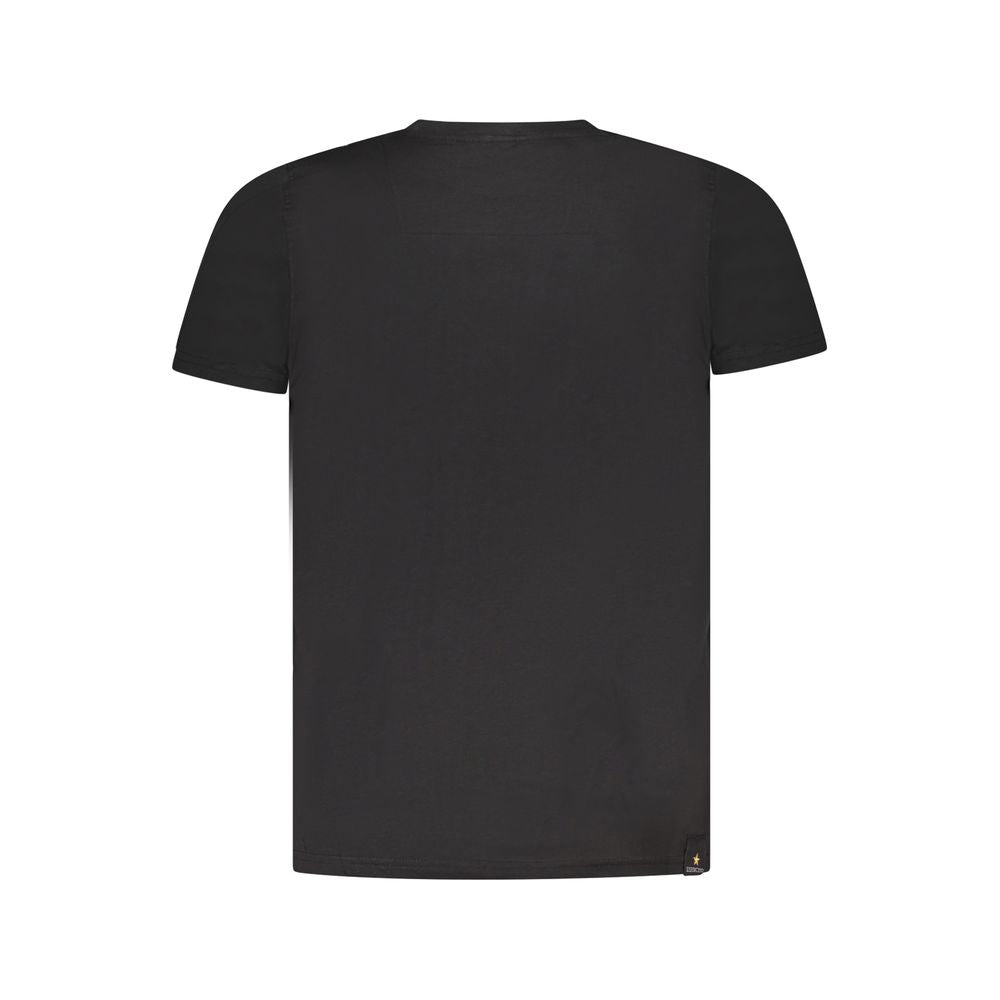 Accademia Militare Black Cotton Men's T-Shirt - ClickThatClicks 