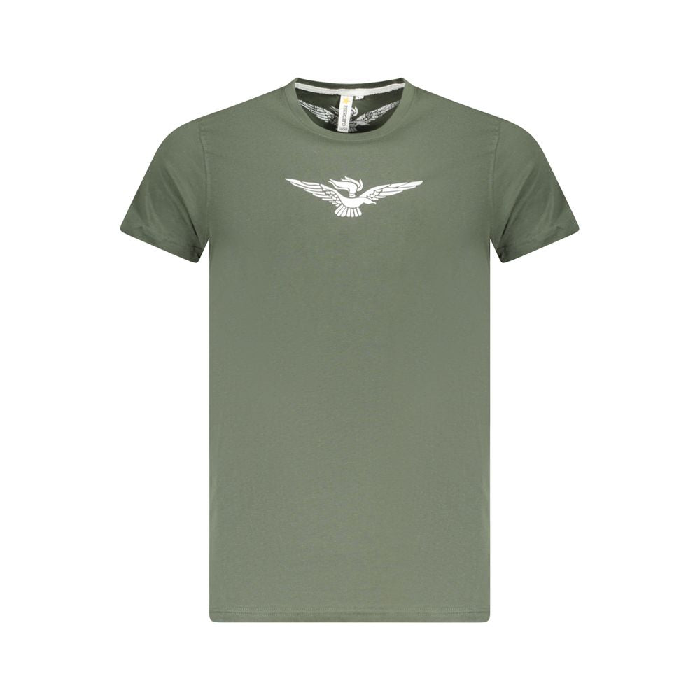 Accademia Militare Verde Cotton Men T-Shirt - ClickThatClicks 