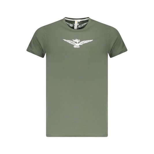 Accademia Militare Verde Cotton Men T-Shirt - ClickThatClicks 