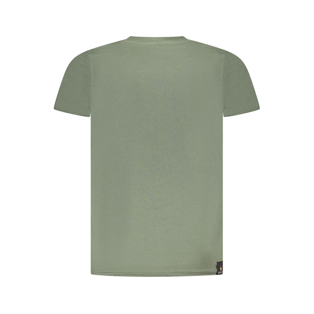 Accademia Militare Verde Cotton Men T-Shirt - ClickThatClicks 
