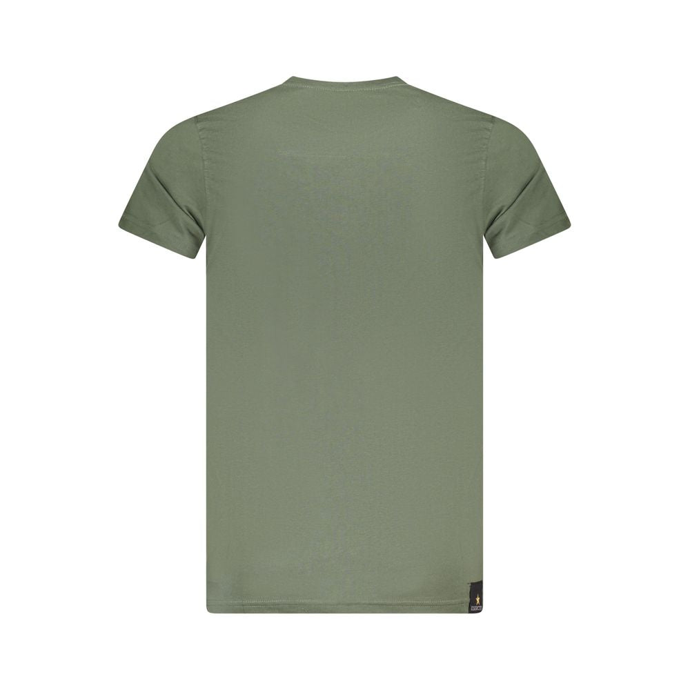 Accademia Militare Verde Cotton Men T-Shirt - ClickThatClicks 