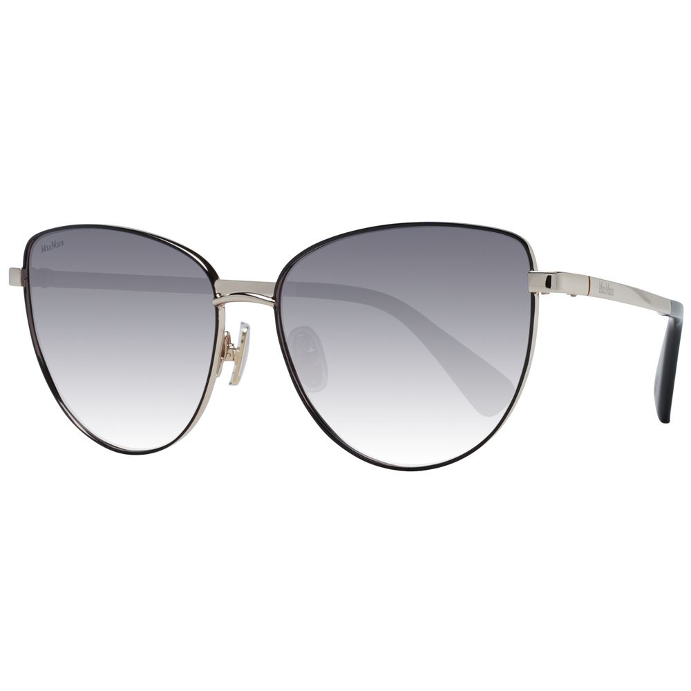 Max Mara Gold Metal Sunglasses - ClickThatClicks 