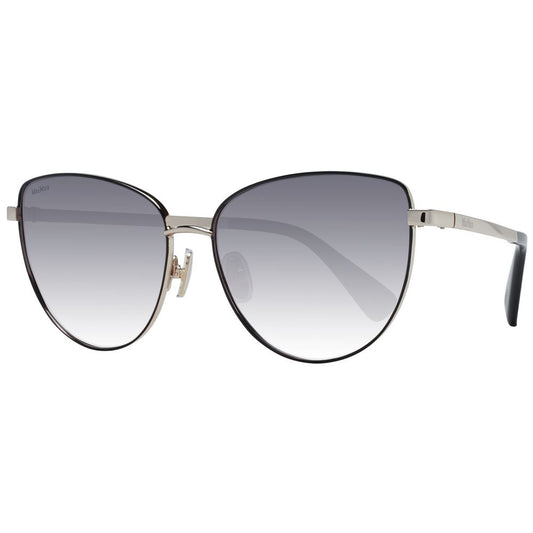 Max Mara Gold Metal Sunglasses - ClickThatClicks 