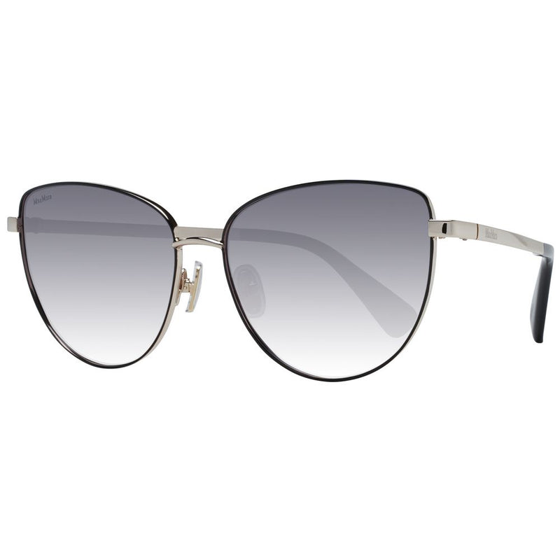 Max Mara Gold Metal Sunglasses