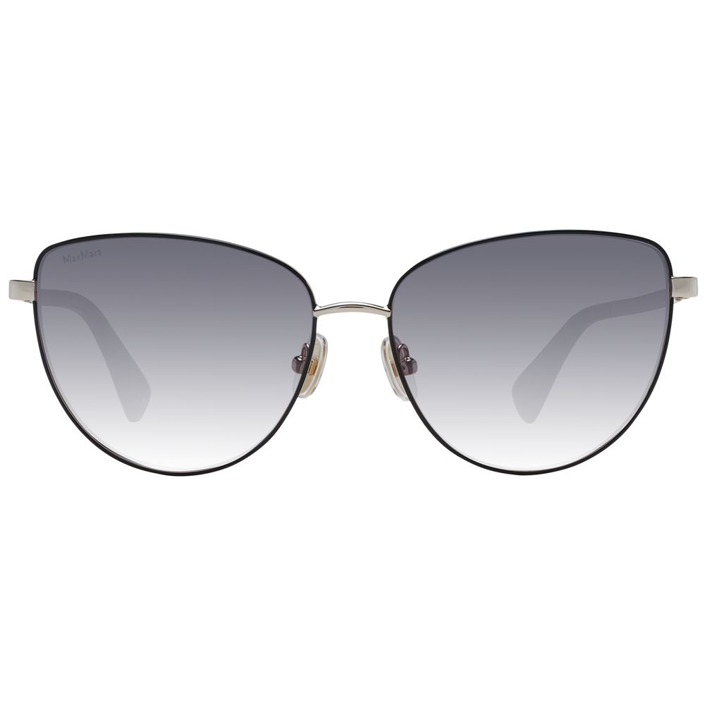Max Mara Gold Metal Sunglasses - ClickThatClicks 