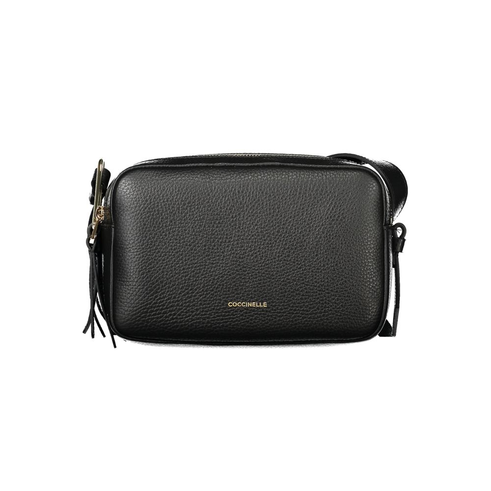 Coccinelle Black Leather Handbag