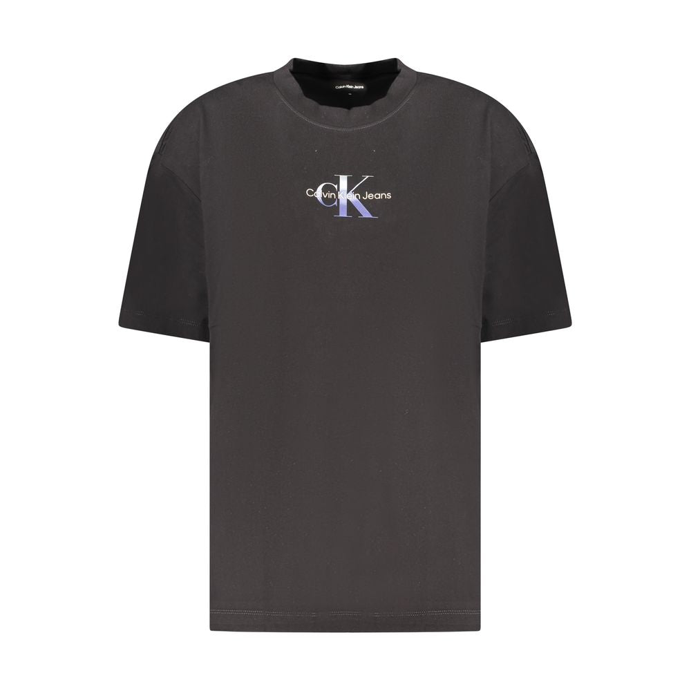 Calvin Klein Black Cotton Tops & T-Shirt