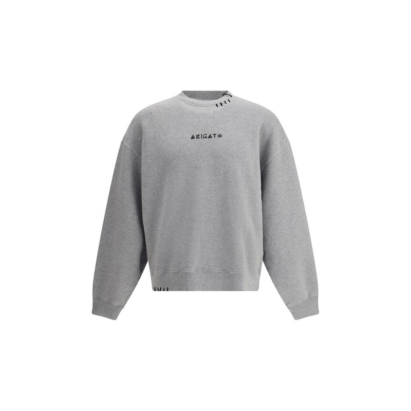 Axel Arigato Gray Cotton Sweatshirt