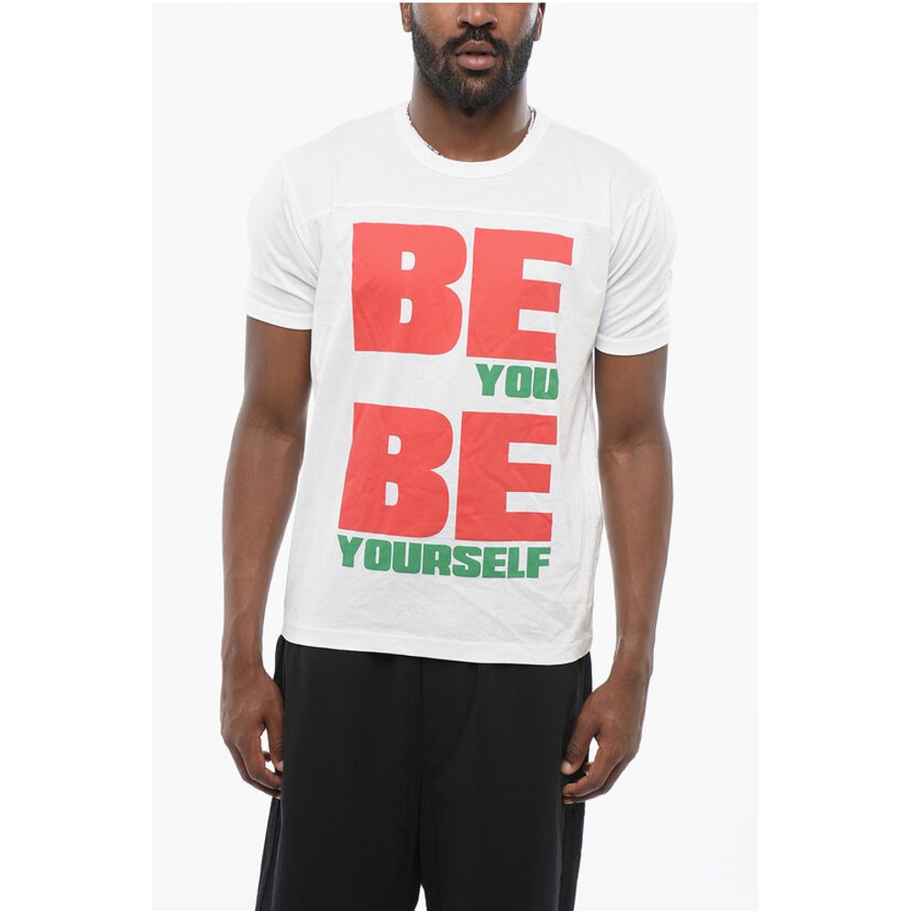 Dsquared² Crew Neck BEYOU T-Shirt with Front Print