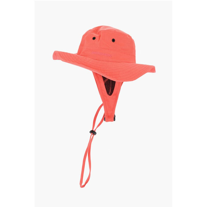 Dsquared² Solid Color Twill Bucket Hat