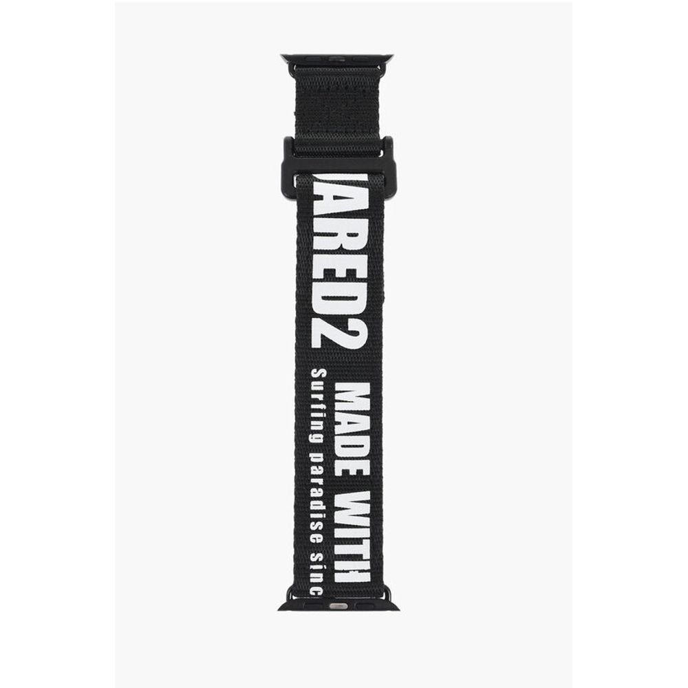 Dsquared² Fabric MADE WITH LOVE Watch Band with Velcro Closure