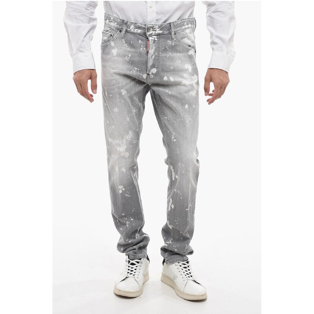 Dsquared² Tapered Fit Cool Guy Denims with Paint Motif