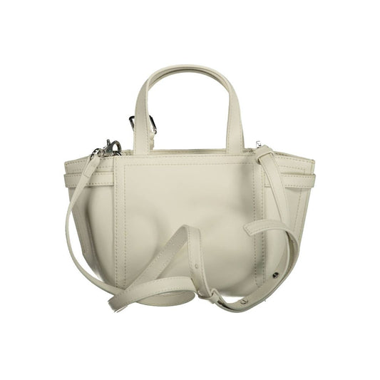 Calvin Klein Bianco Polyester Women Handbag - ClickThatClicks 