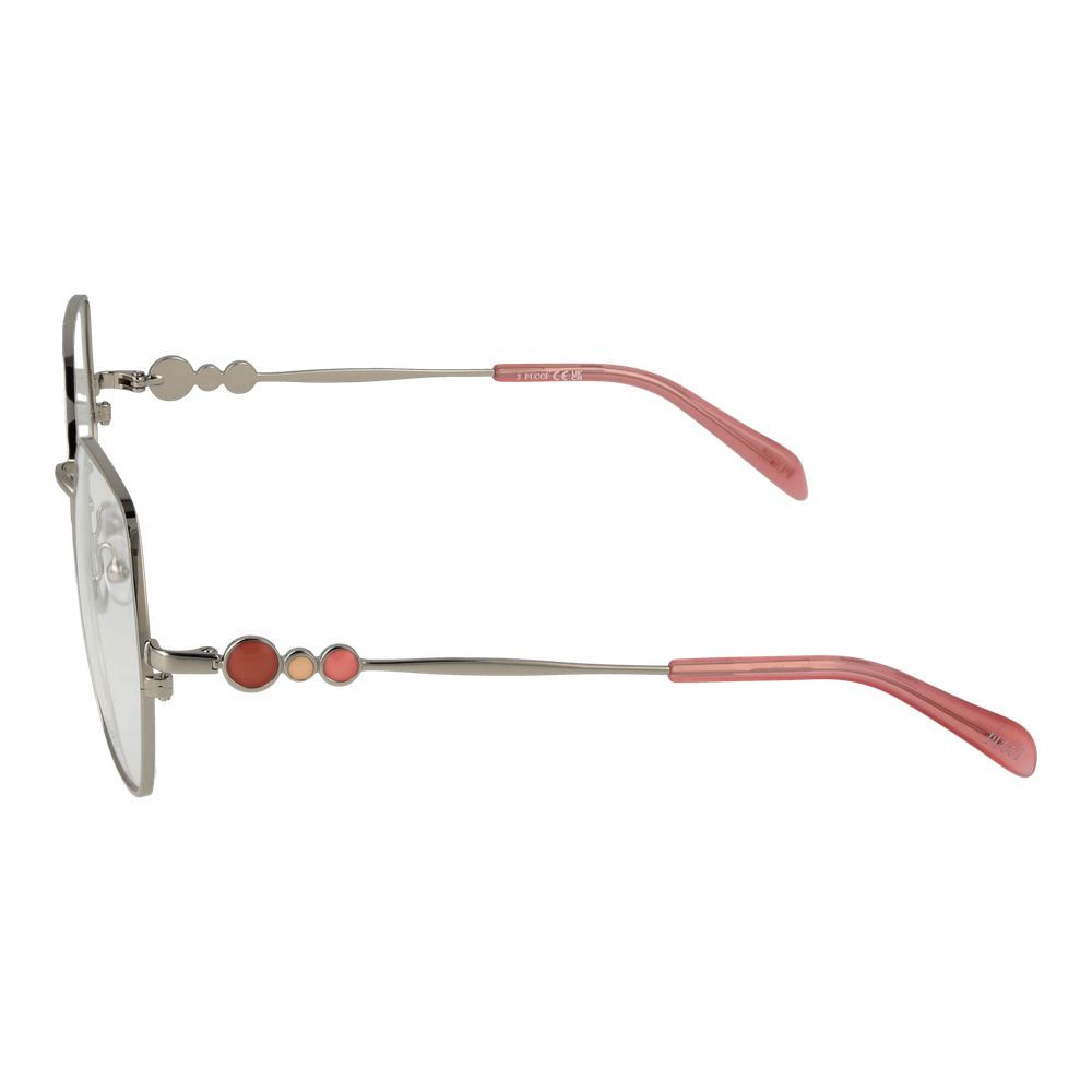 Emilio Pucci Gray Metal Glasses (Frames) - ClickThatClicks 