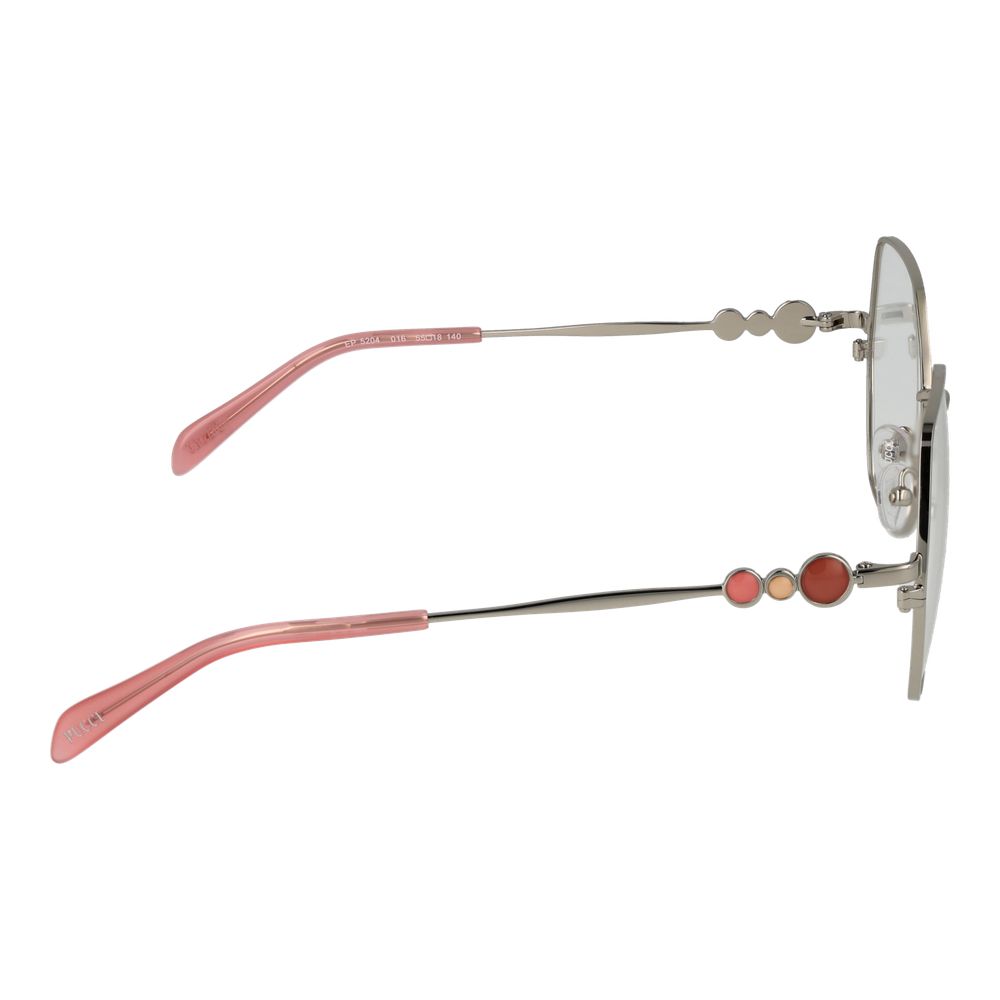 Emilio Pucci Gray Metal Glasses (Frames) - ClickThatClicks 