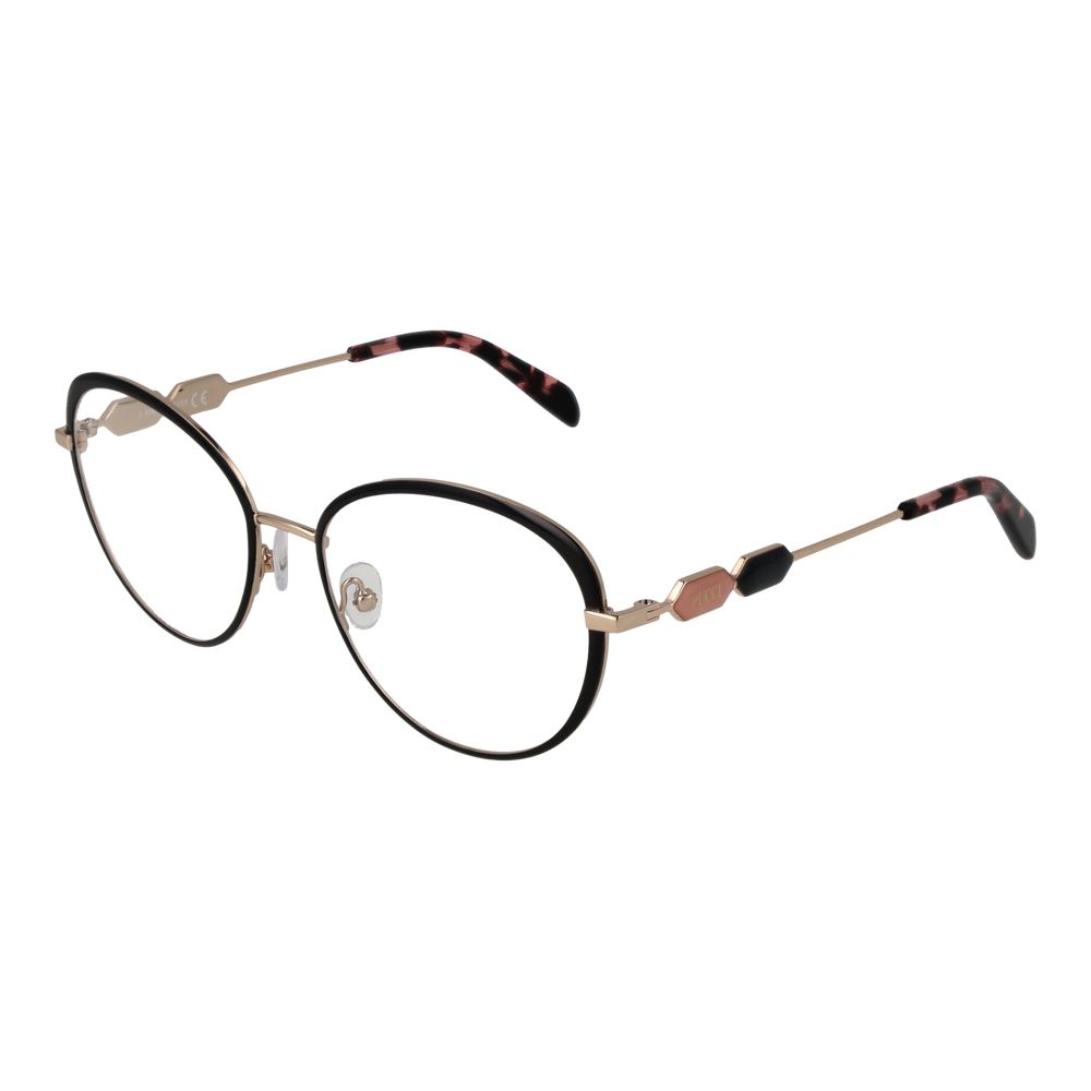 Emilio Pucci Black Metal Glasses (Frames) - ClickThatClicks 
