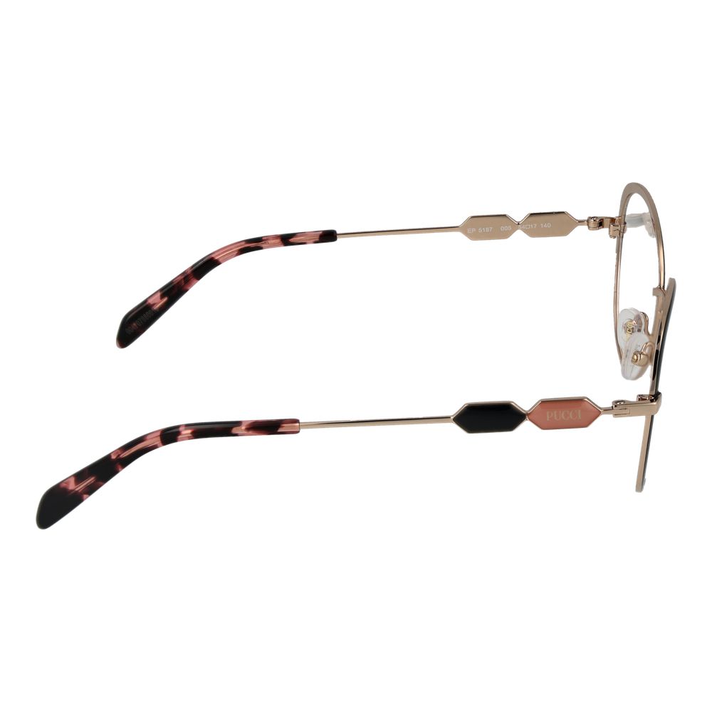 Emilio Pucci Black Metal Glasses (Frames) - ClickThatClicks 