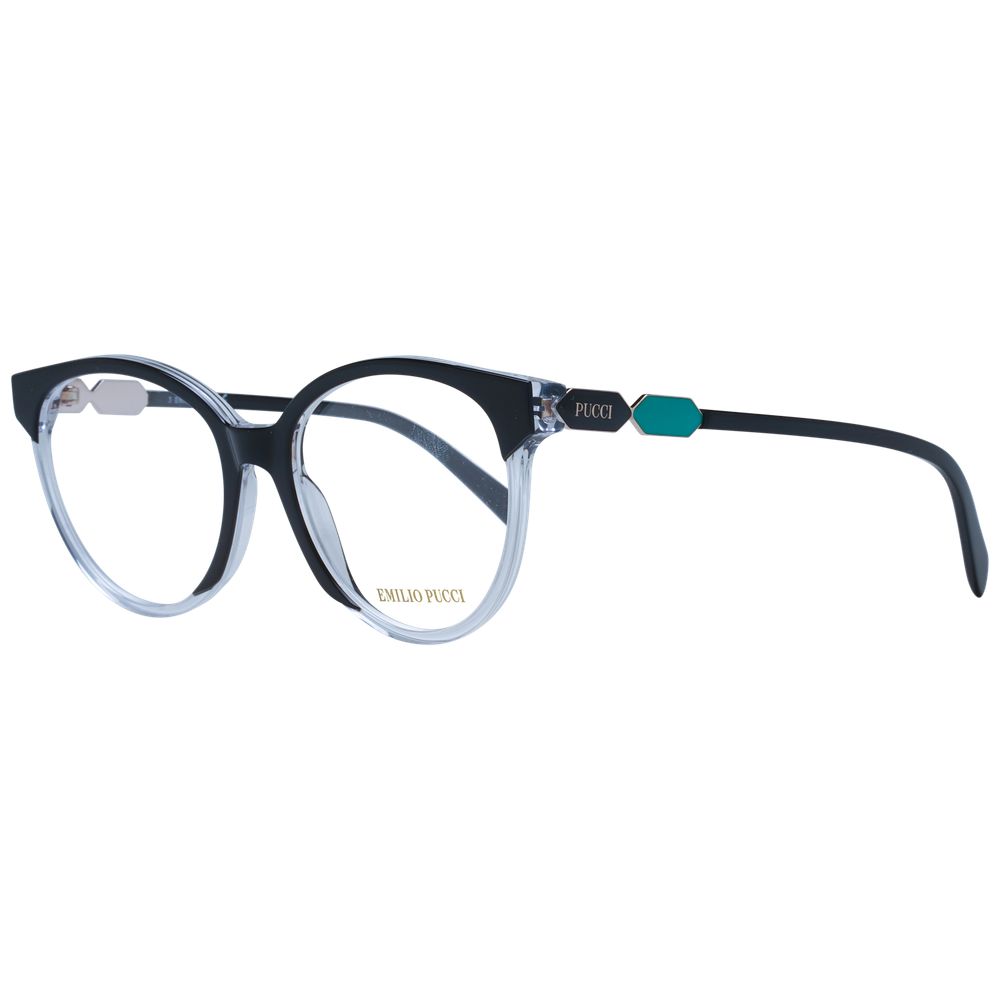 Emilio Pucci Black Plastic Glasses (Frames) - ClickThatClicks 