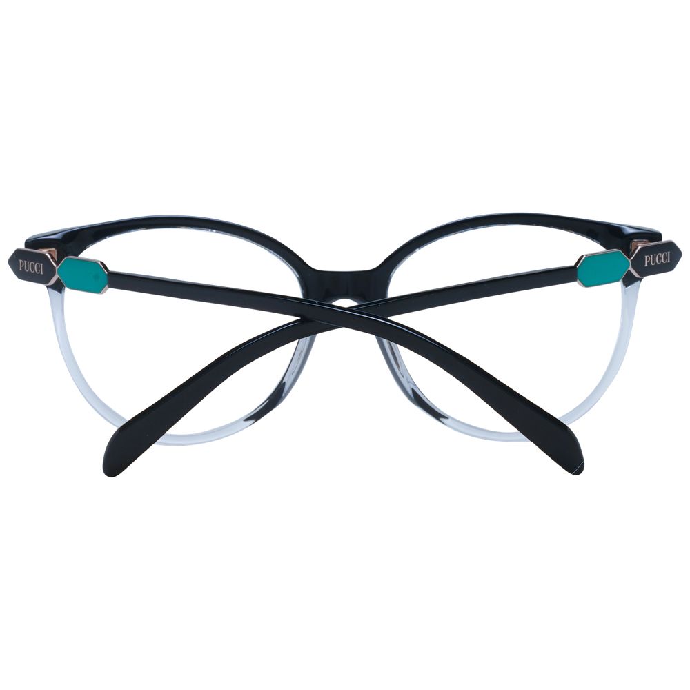 Emilio Pucci Black Plastic Glasses (Frames) - ClickThatClicks 
