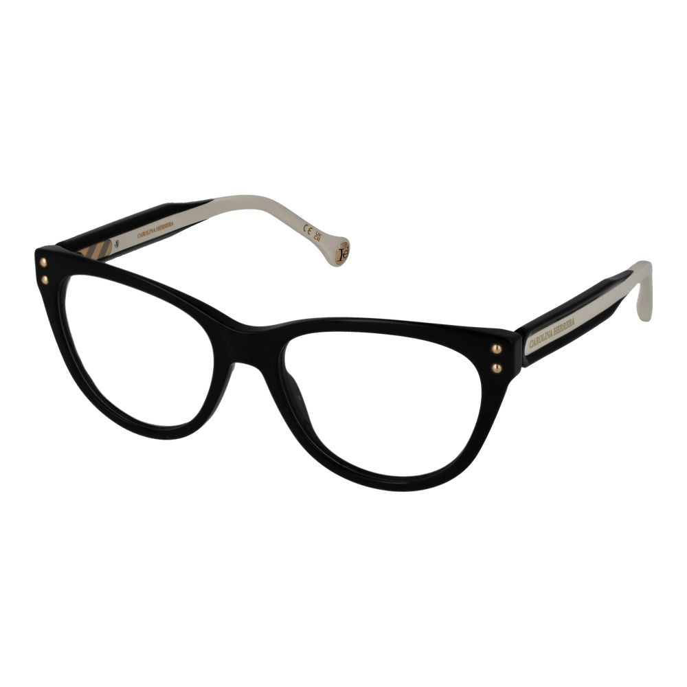Carolina Herrera Black Acetate Glasses (Frames) - ClickThatClicks 