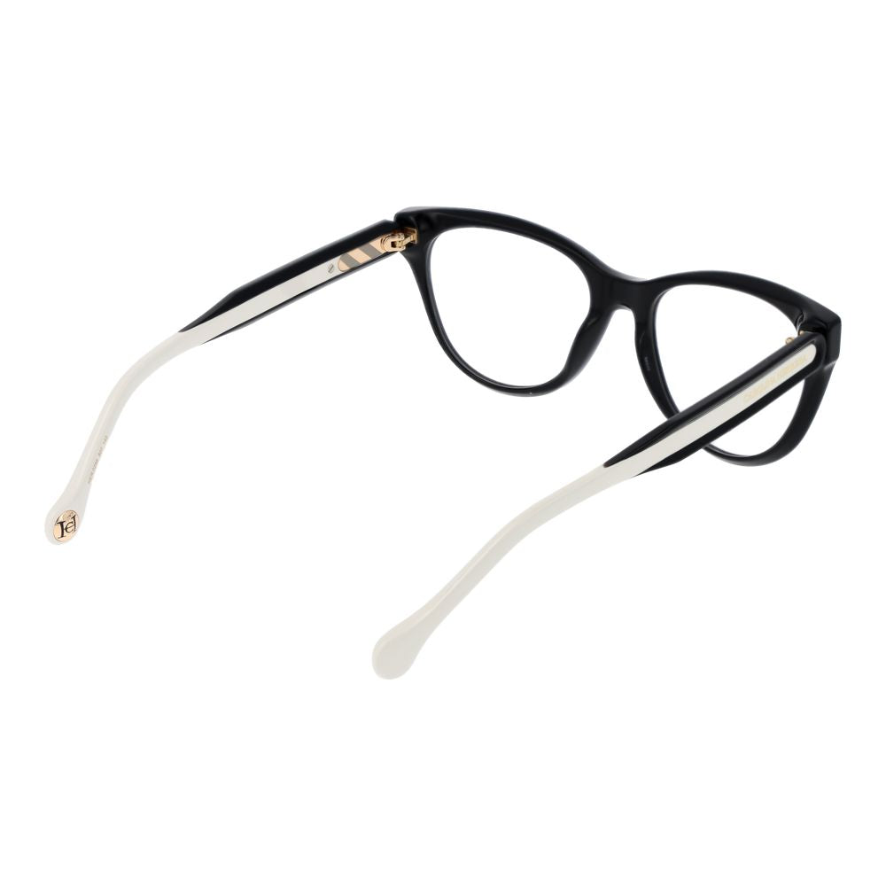 Carolina Herrera Black Acetate Glasses (Frames) - ClickThatClicks 