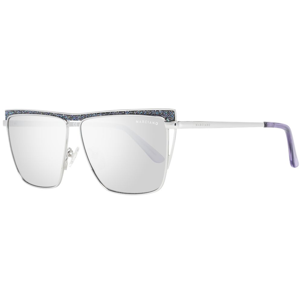 Marciano by Guess Silver Metal Sunglasses - ClickThatClicks 