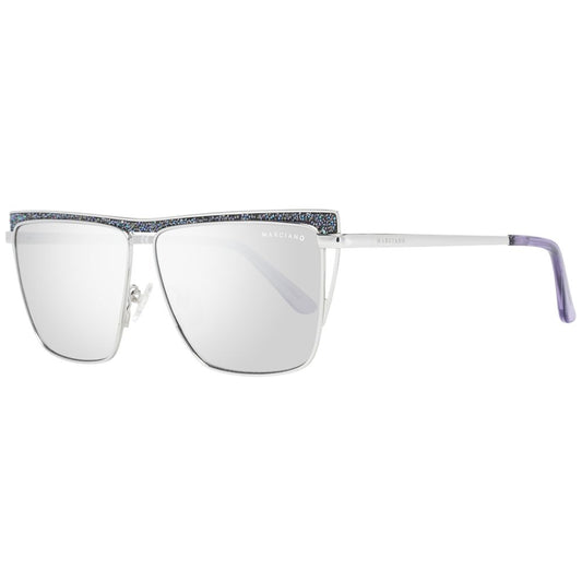 Marciano by Guess Silver Metal Sunglasses - ClickThatClicks 