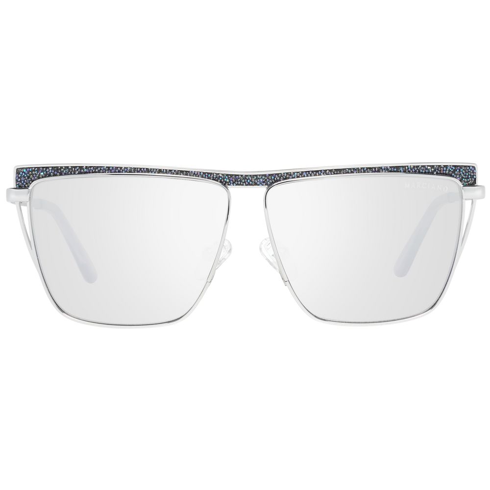 Marciano by Guess Silver Metal Sunglasses - ClickThatClicks 