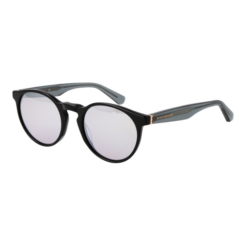 Scotch & Soda Black Acetate Sunglasses - ClickThatClicks 