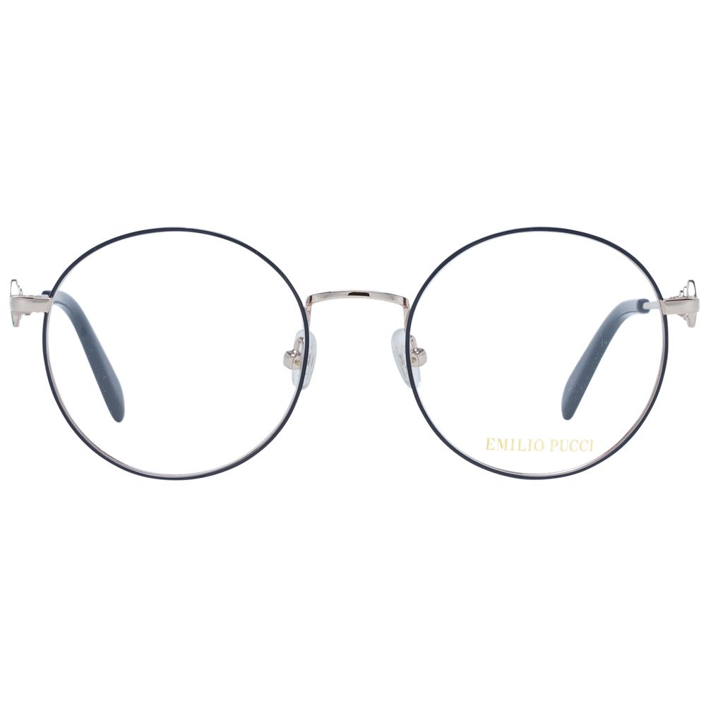Emilio Pucci Blue Metal Glasses (Frames) - ClickThatClicks 