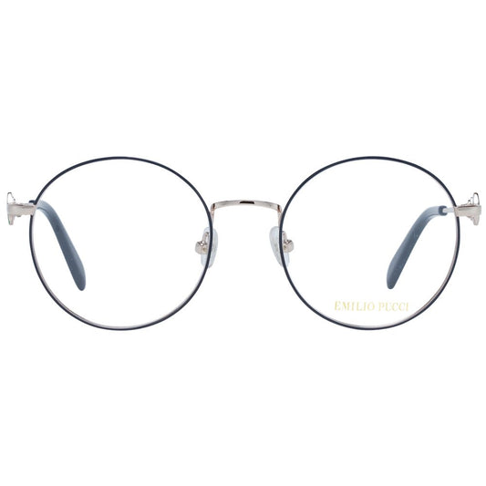 Emilio Pucci Blue Metal Glasses (Frames) - ClickThatClicks 