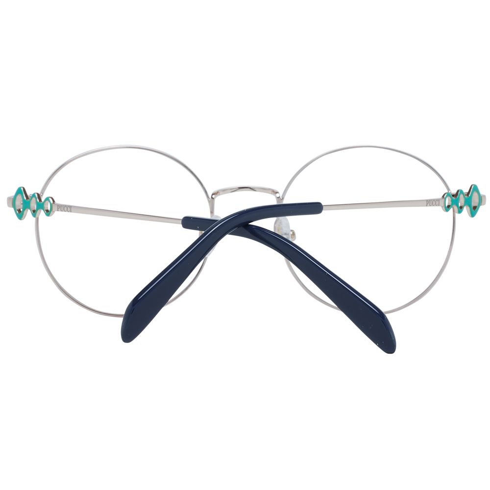 Emilio Pucci Blue Metal Glasses (Frames) - ClickThatClicks 